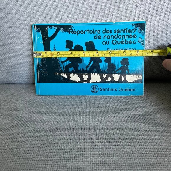 VINTAGE 1979 Hiking Guide Book Livre Répertoire sentiers de randonnée au Québec - Picture 15 of 16